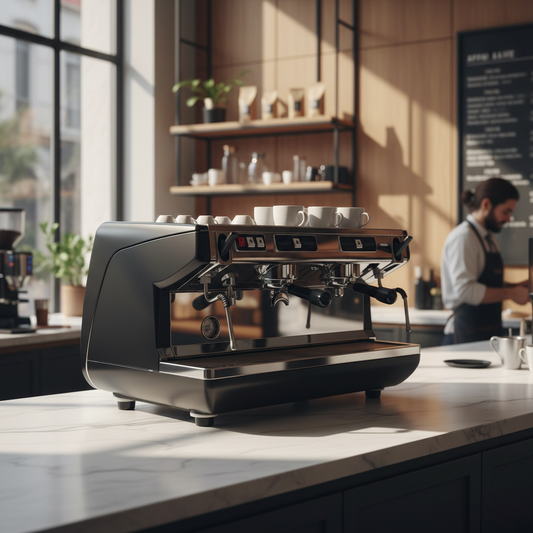 Nuova Simonelli Appia Life in Modern Café Setting