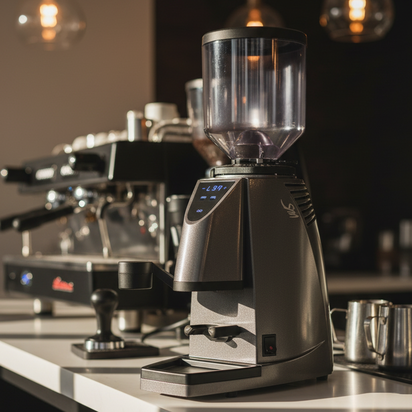 SM97 Anthracite in Premium Café Setting