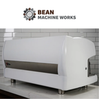 Wega - Polaris 3 Group - Custom White with Wood Portafilters