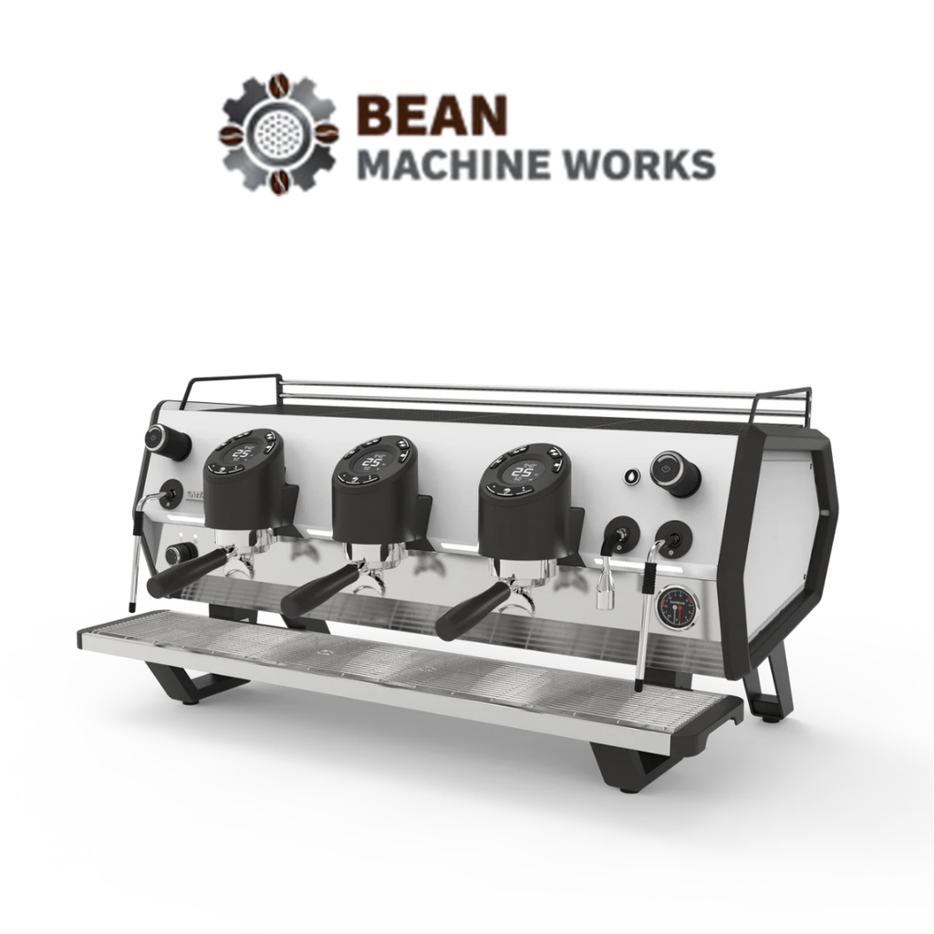 Sanremo D8 Pro 3 Group Commercial Espresso Machine - Black & White