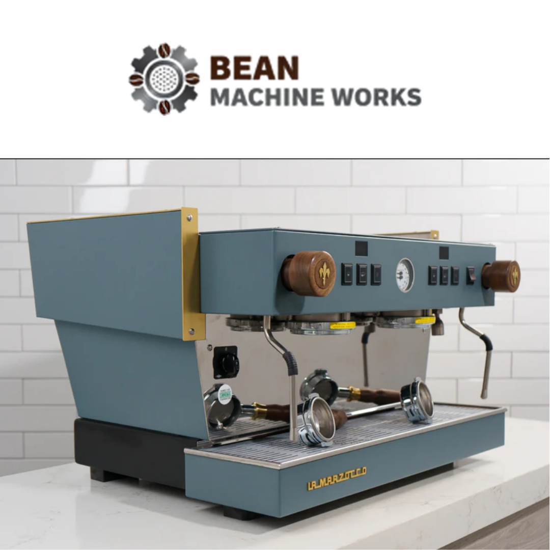 Linea Classic S 2 Group AV Espresso Machine - Custom Grey with Wood
