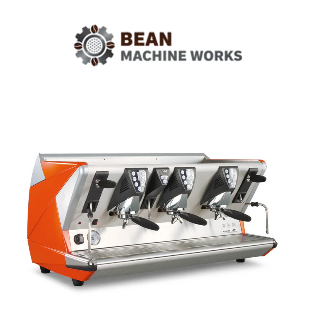 La San Marco 100 E 3 Group Commercial Espresso Machine