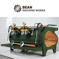 La Marzocco -  Strada MP 2 Group - Custom Military Green With Zebra wood/Brass