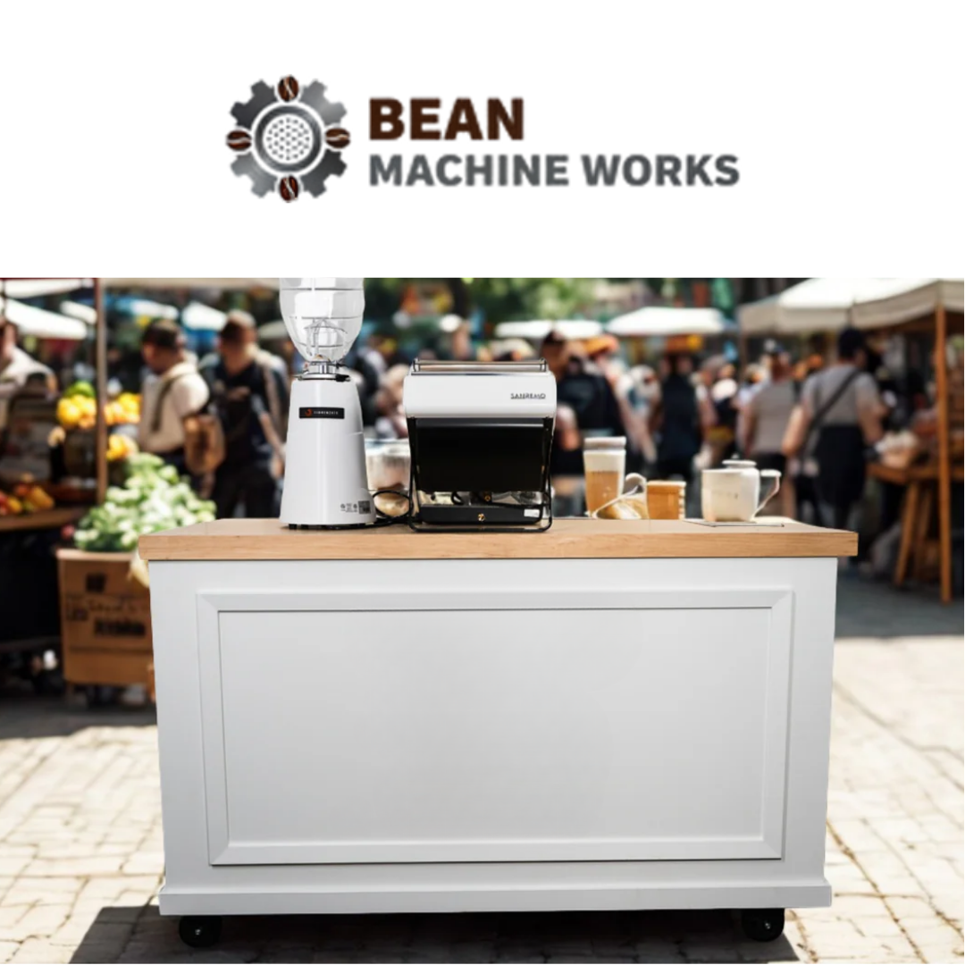 Custom Coffee Cart - Fully Collapsible
