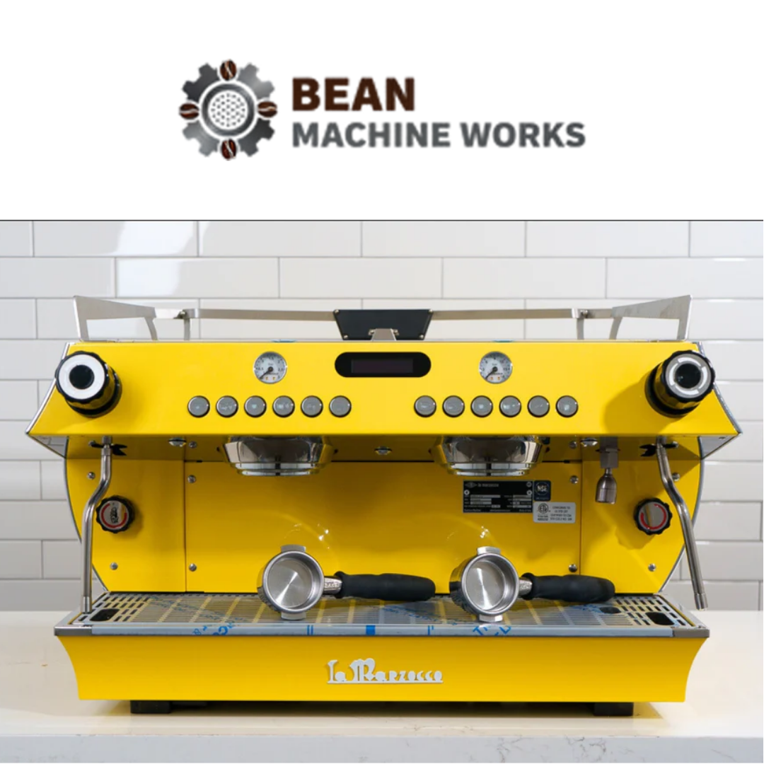 La Marzocco GB5 S AV 2 Group Commercial Espresso Machine- Custom Yellow