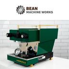 Custom La Marzocco Linea Mini R Home Espresso Machine- Hunter Green & Brass