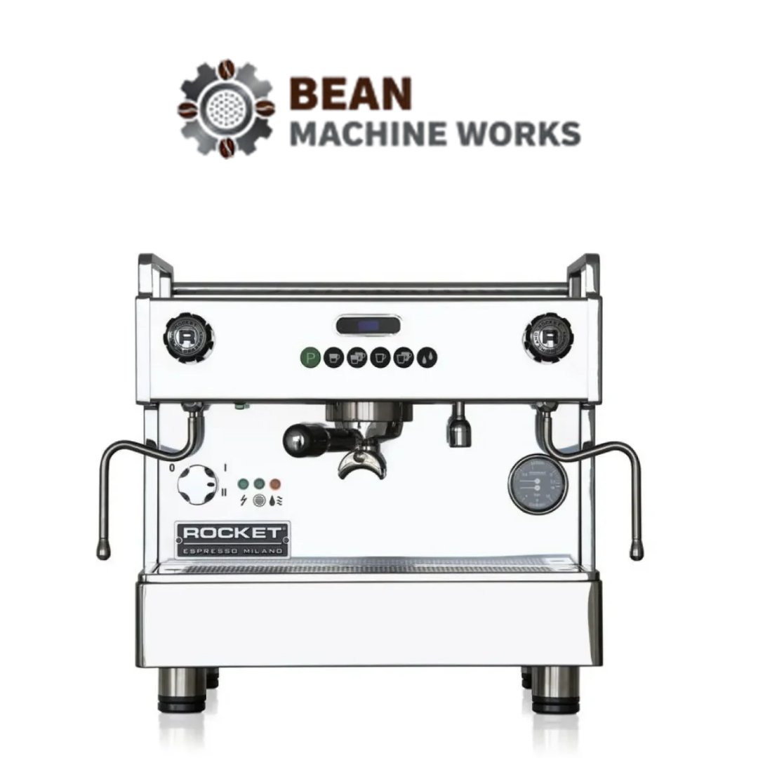 Rocket Boxer 1 Alto - 1 Group Commercial Espresso Machine with Shot Timer