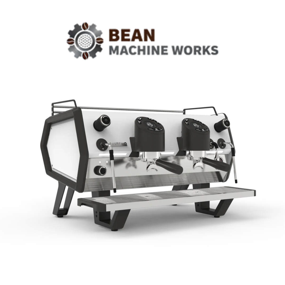 Sanremo D8 Pro 2 Group Commercial Espresso Machine - Black & White