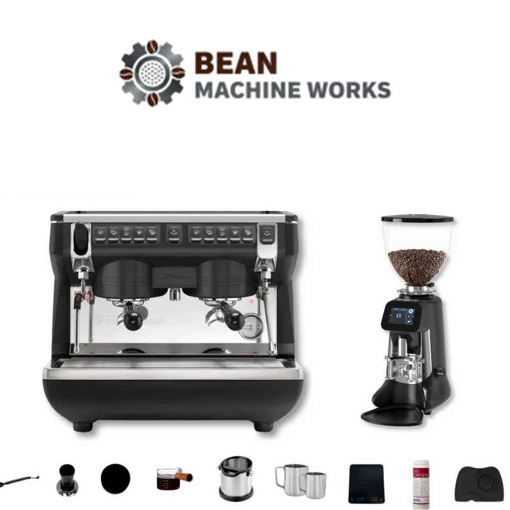 Nuova Simonelli - Appia Life 110V Compact 2 Group Combo Package Commercial Espresso Machine