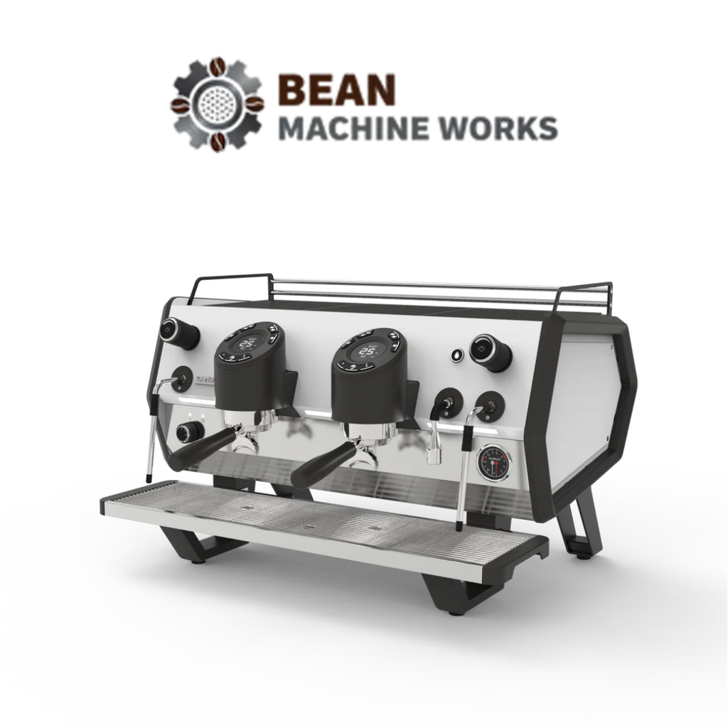 Sanremo D8 Pro 2 Group Commercial Espresso Machine - Black & White
