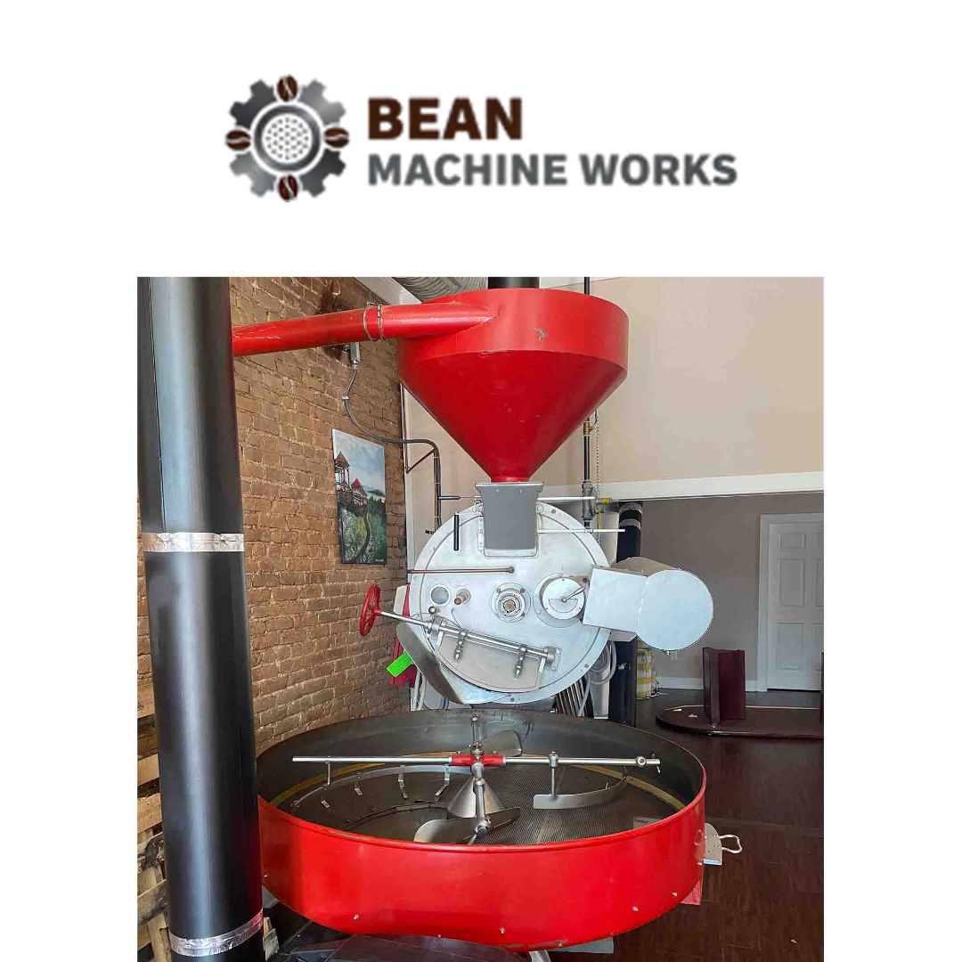 40kg Vittoria Coffee Roaster and Mini-Plant of Equipment Including Silos - Stock S0041