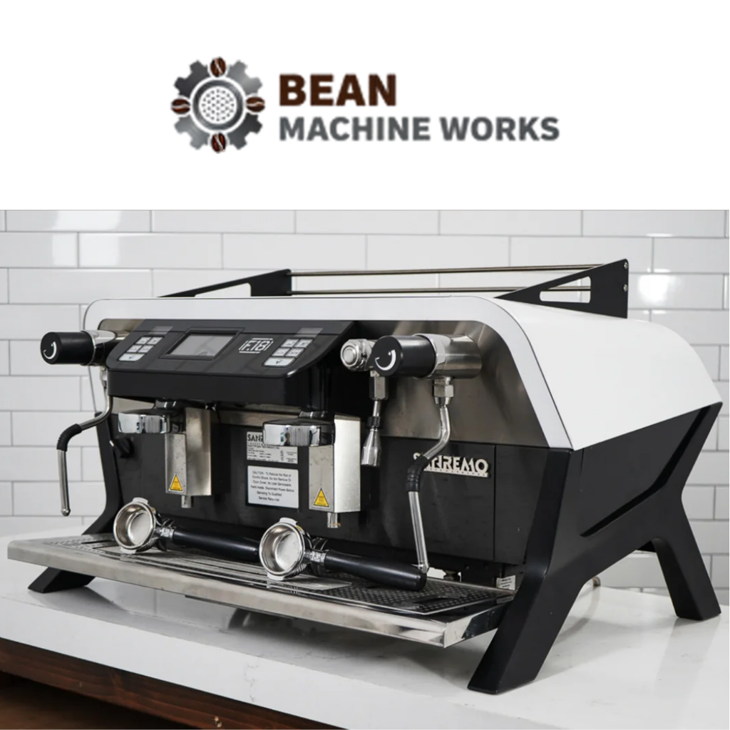 SanRemo - F18 AV 2 Group Commercial Espresso Machine -White