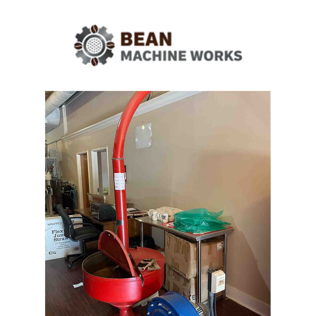 40kg Vittoria Coffee Roaster and Mini-Plant of Equipment Including Silos - Stock S0041