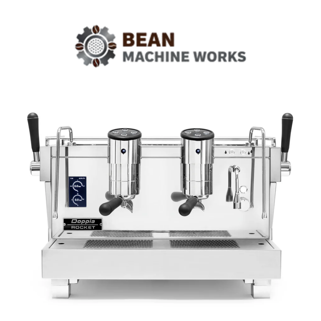 Rocket RE Doppia 2 Group Commercial Espresso Machine (Chrome)