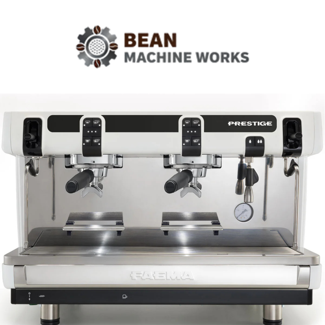 Faema Prestige A/2 Tall Cup - 2 Group Commercial Espresso Machine with Autosteam