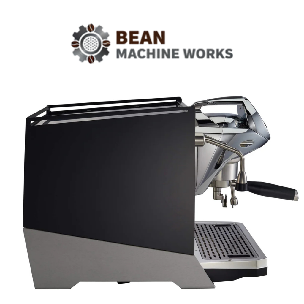 Faema Faemina A/1 GTI 5P – 1 Group Commercial Espresso Machine (Anodised Black/Anodised Clear Grey)