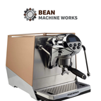Faema Faemina A/1 GTI 5P – 1 Group Commercial Espresso Machine with Autosteam (Satin Copper/Aluminum Lighting)