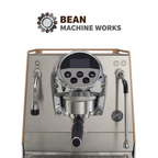 Faema Faemina A/1 GTI 5P – 1 Group Commercial Espresso Machine with Autosteam (Satin Copper/Aluminum Lighting)