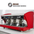 Wega Polaris - XTRA EVD 3 Group Commercial Espresso Machine (High Cup)- Custom Red