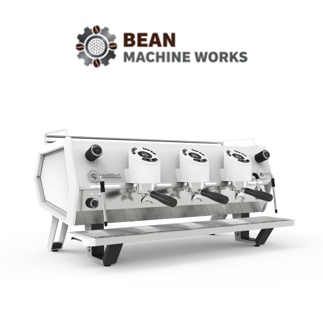 Sanremo D8 Pro 3 Group Commercial Espresso Machine - Total White