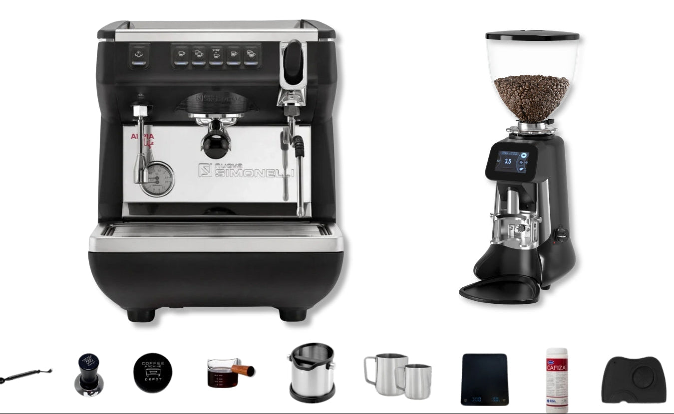 Nuova Simonelli - Appia Life 110 V 1 Group Combo Package Commercial Espresso Machine