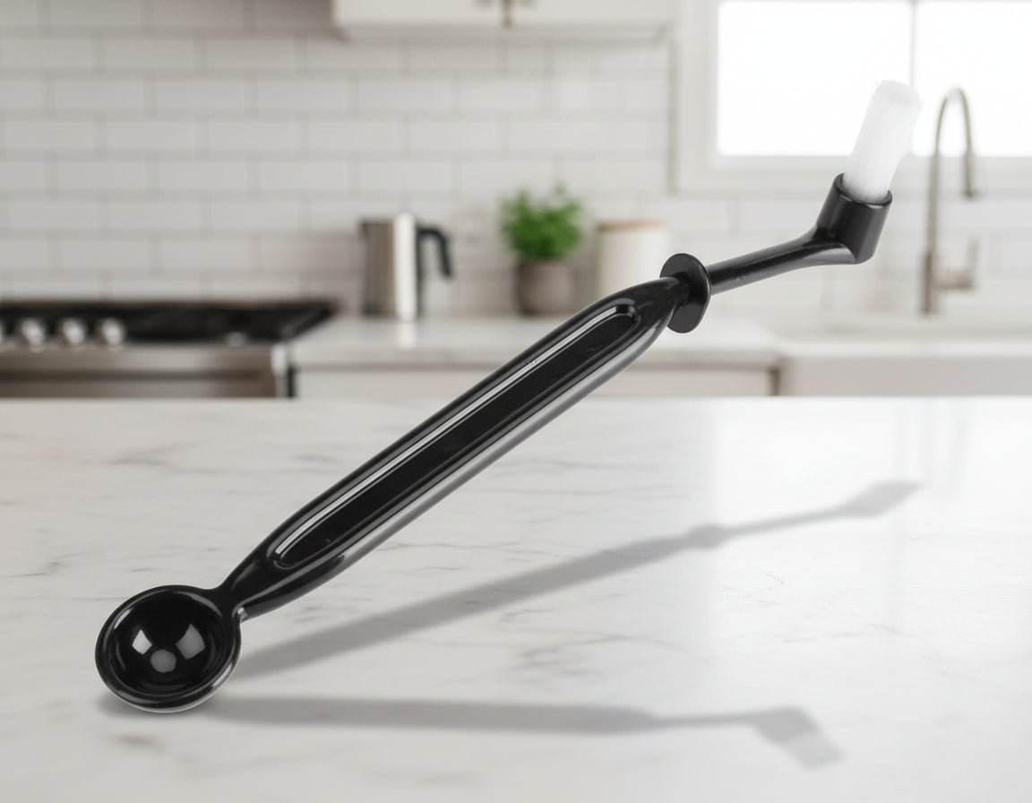 CMD Nylon Group Head Cleaning Brush w/ Cafiza Scoop