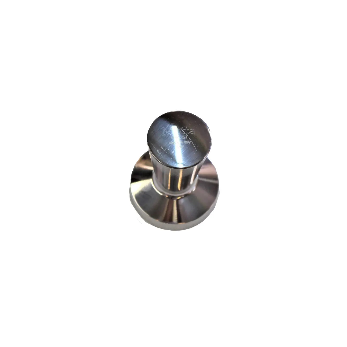 Motta Polished Aluminum Tamper 57mm