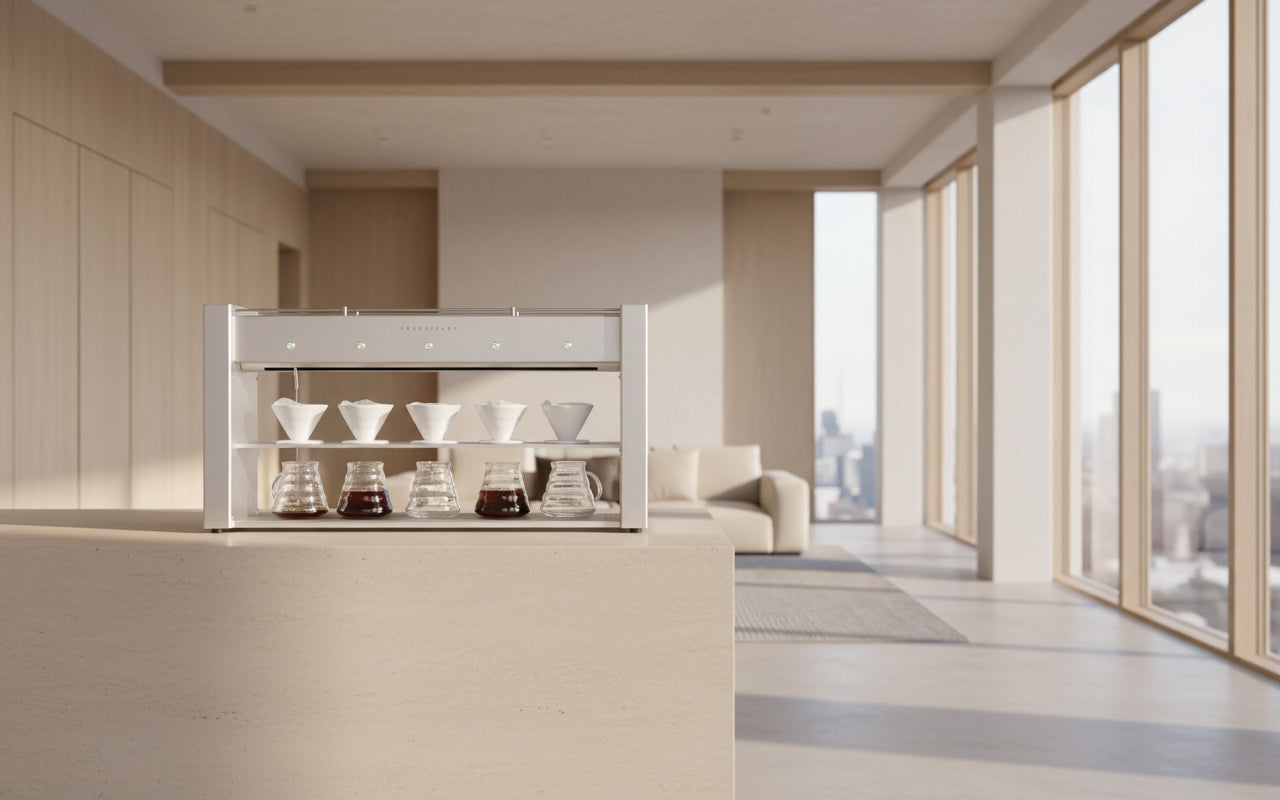 Poursteady PS1 - 5 Cup Pour Over Coffee Machine