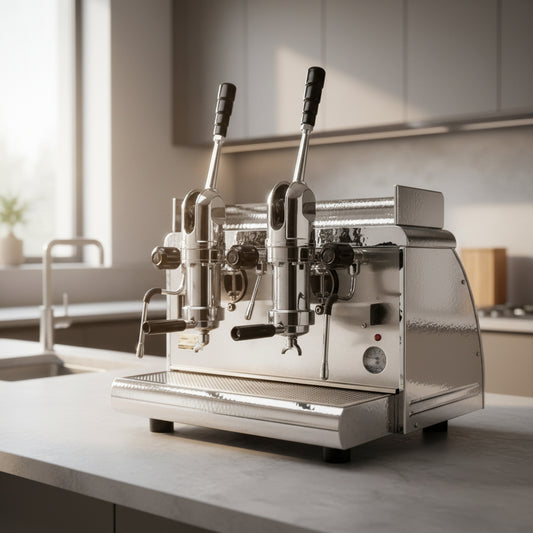 Victoria Arduino Athena Classic Leva 2 Group Commercial Espresso Machine (Chrome)