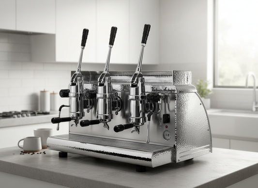 Victoria Arduino Athena Classic Leva 3 Group Commercial Espresso Machine (Chrome)