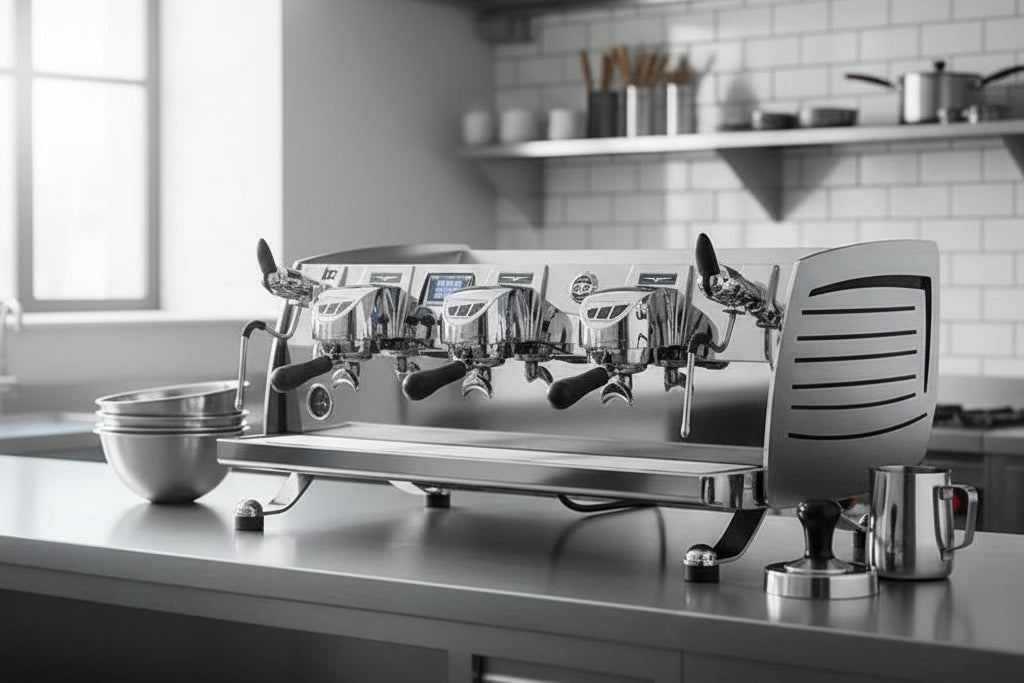 Victoria Arduino Black Eagle Volumetric 3 Group Commercial Espresso Machine