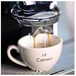 Eversys Cameo C'2 Classic Super Automatic Espresso Machine (Black/Copper)