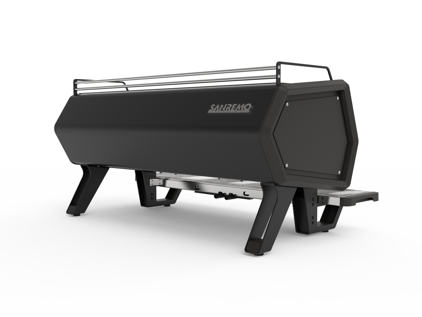 Sanremo D8 Pro 3 Group Commercial Espresso Machine - Total Black