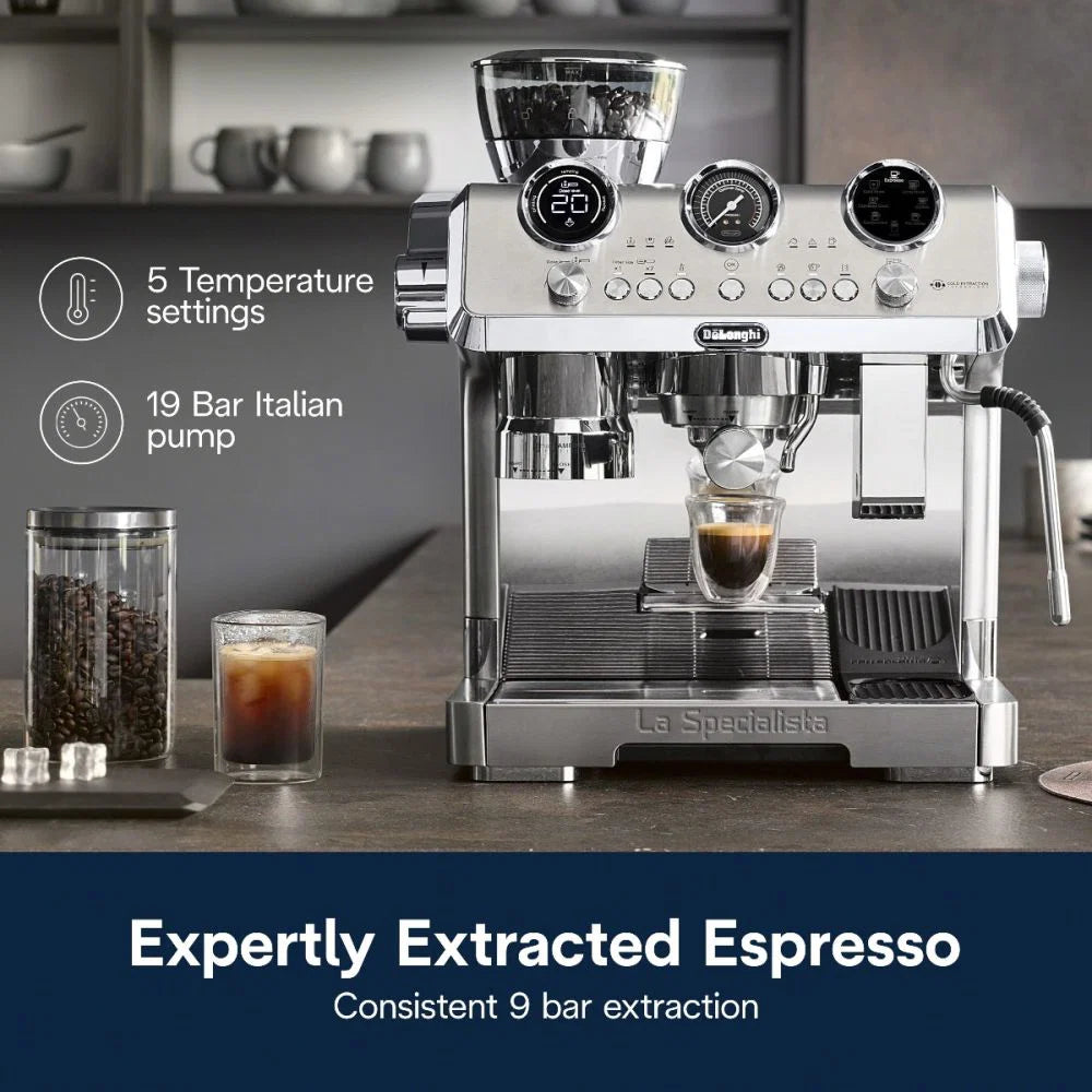 De'Longhi La Specialista Maestro Espresso Machine with Cold Brew