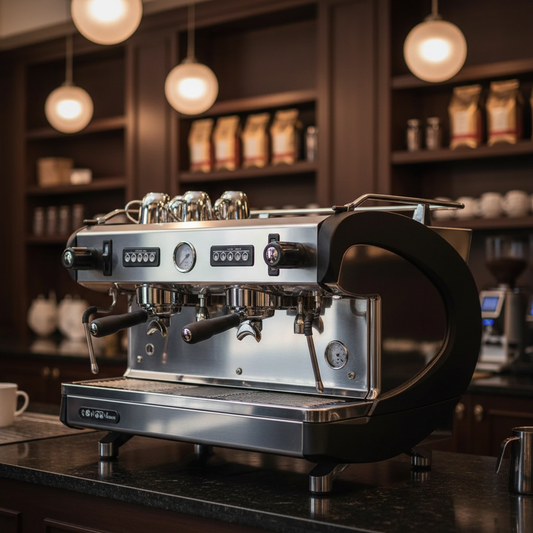 Nuova Simonelli Aurelia Wave Semi 2 Group Commercial  Espresso Machine