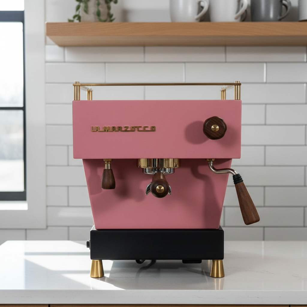 La Marzocco Linea Mini R in Scandinavian Kitchen
