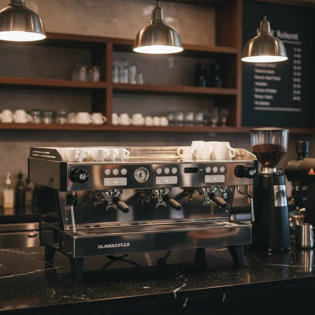La Marzocco in upscale café