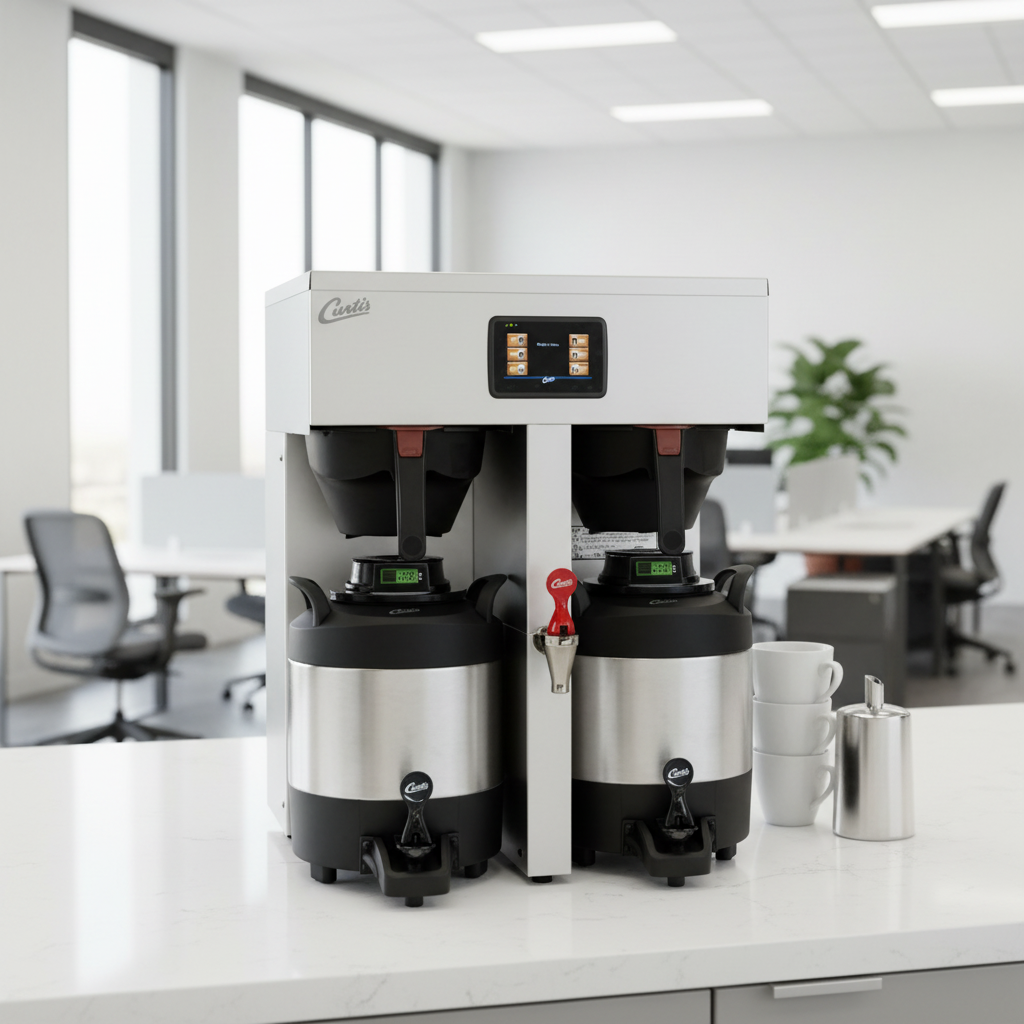 Curtis G4 Twin Brewer in Contemporary Office
