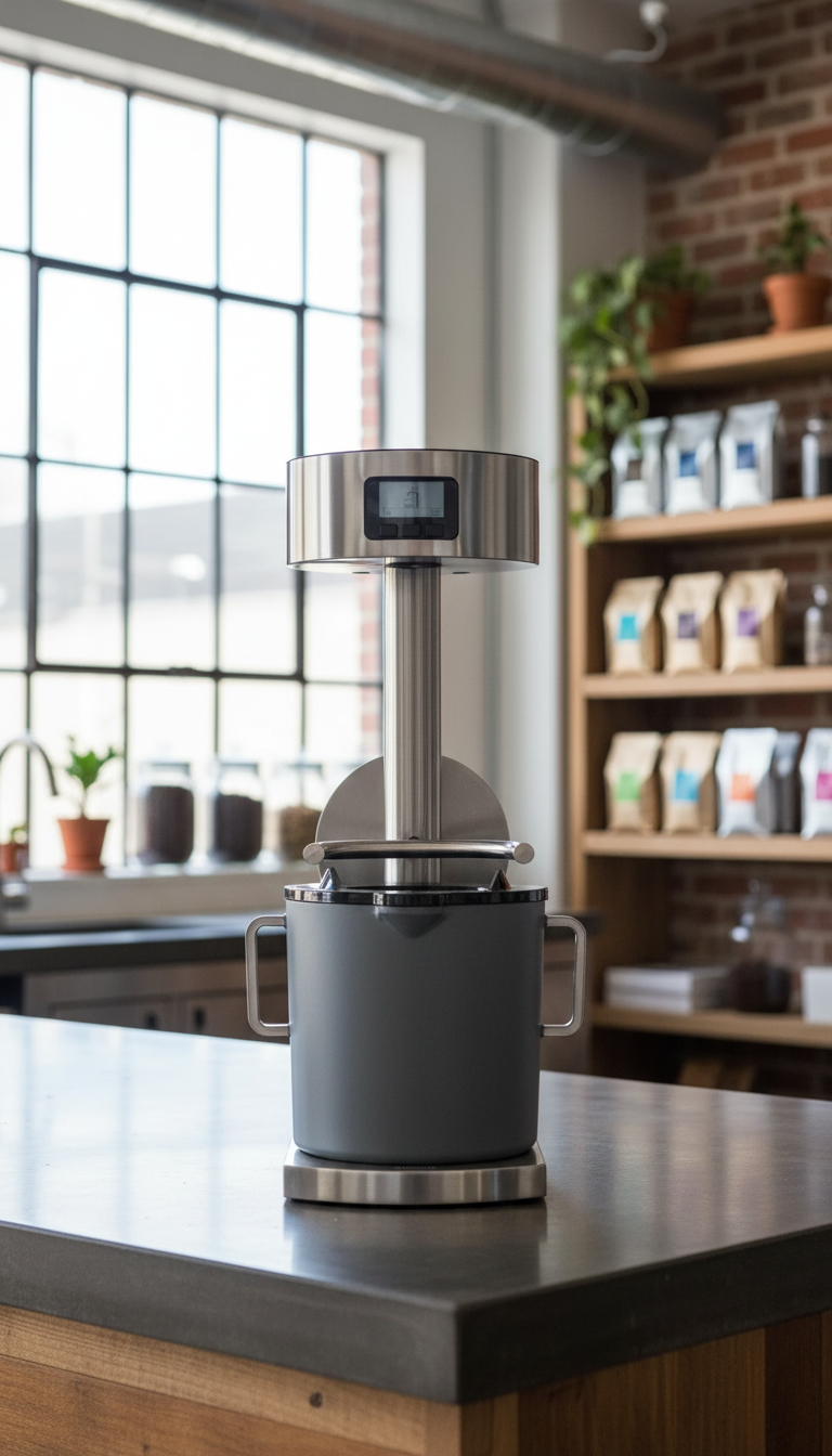 Marco ColdBRU in bright coffee roastery