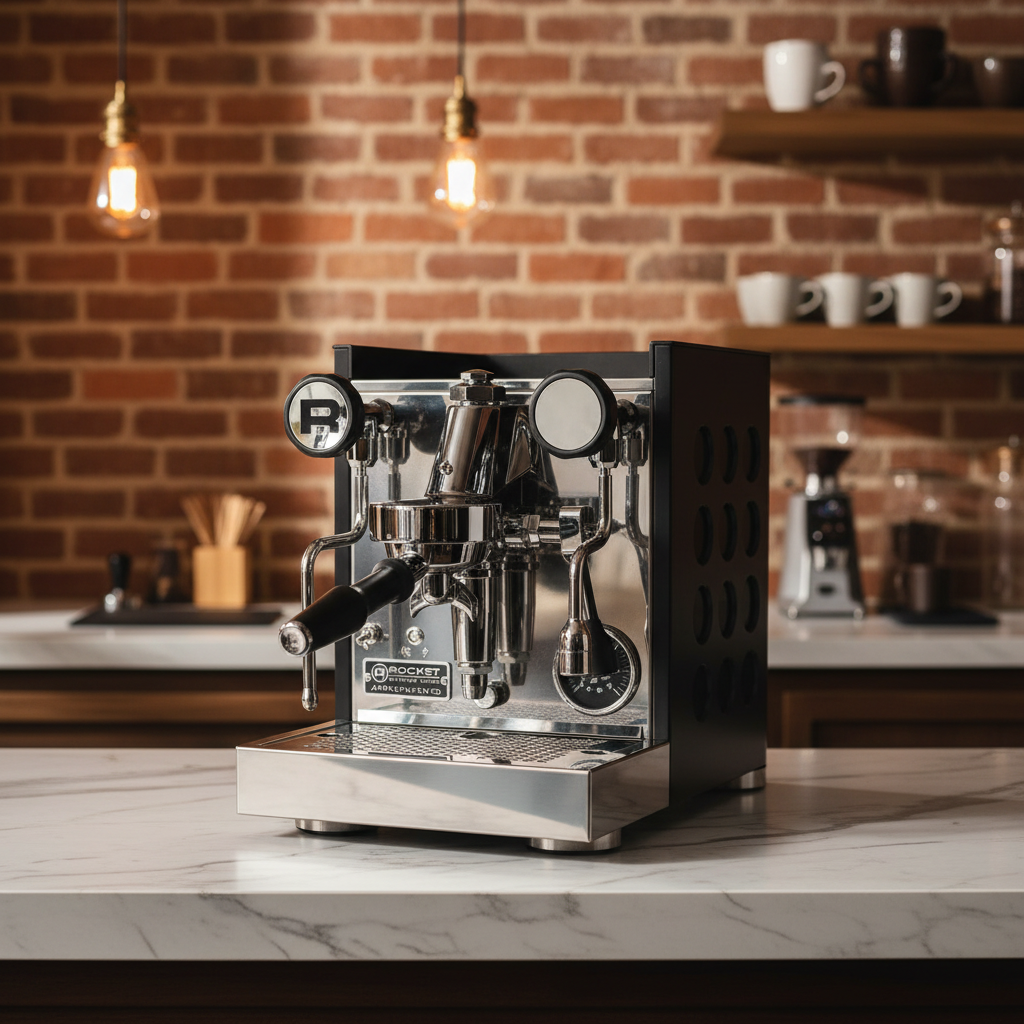 Rocket Appartamento TCA in modern café setting