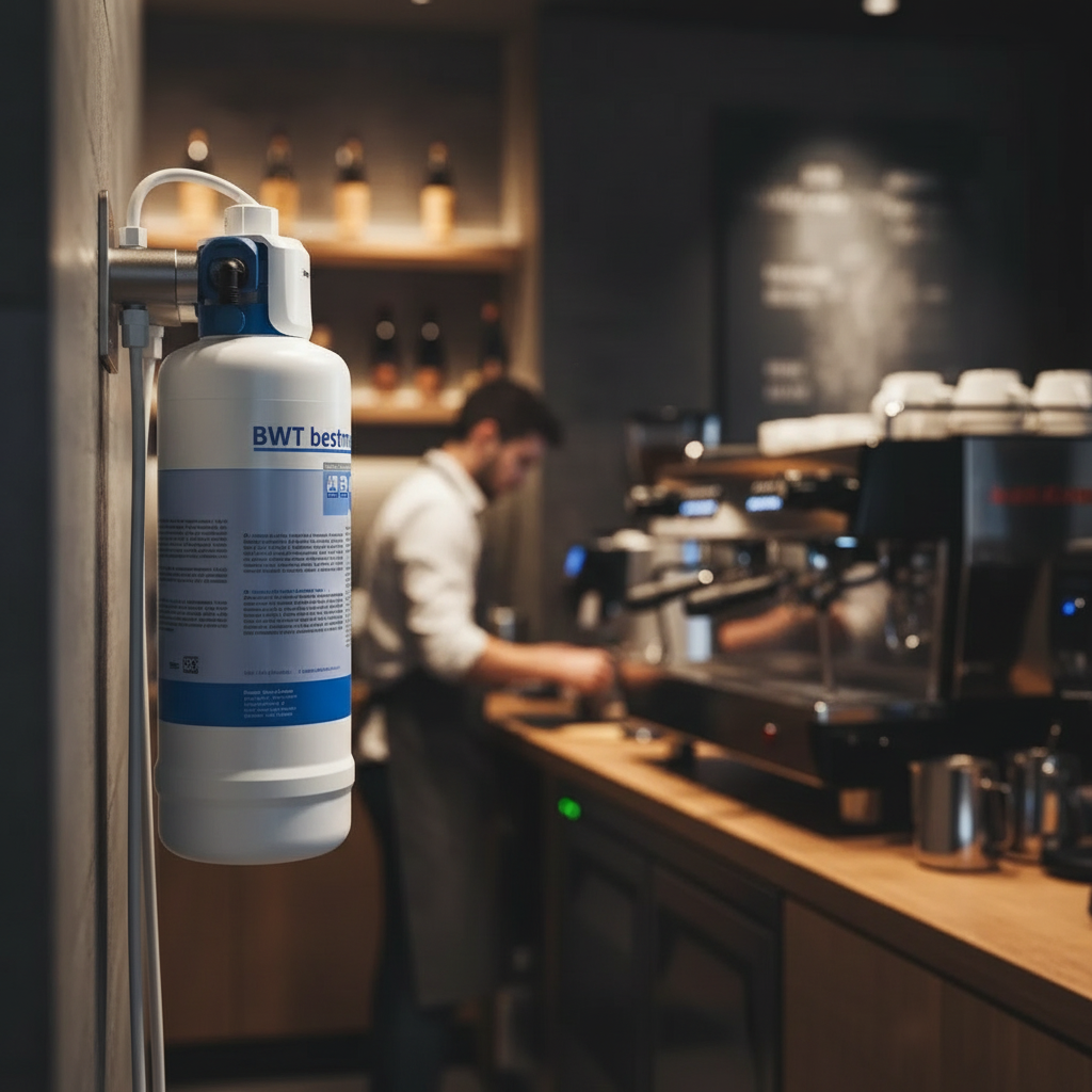 BWT Filtration System - Professional Coffee Shop Setting