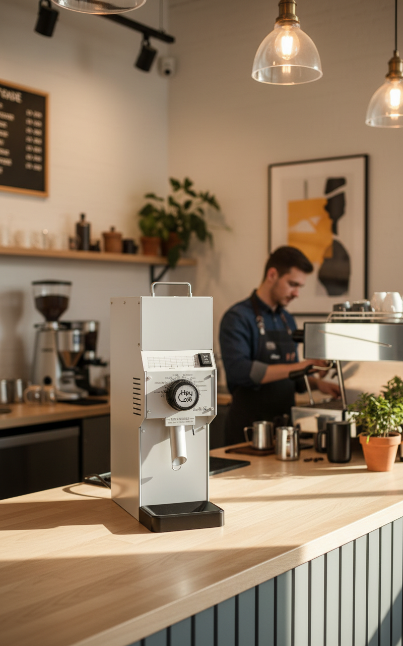 HeyCafe HC-880 LAB S in premium coffee shop setting