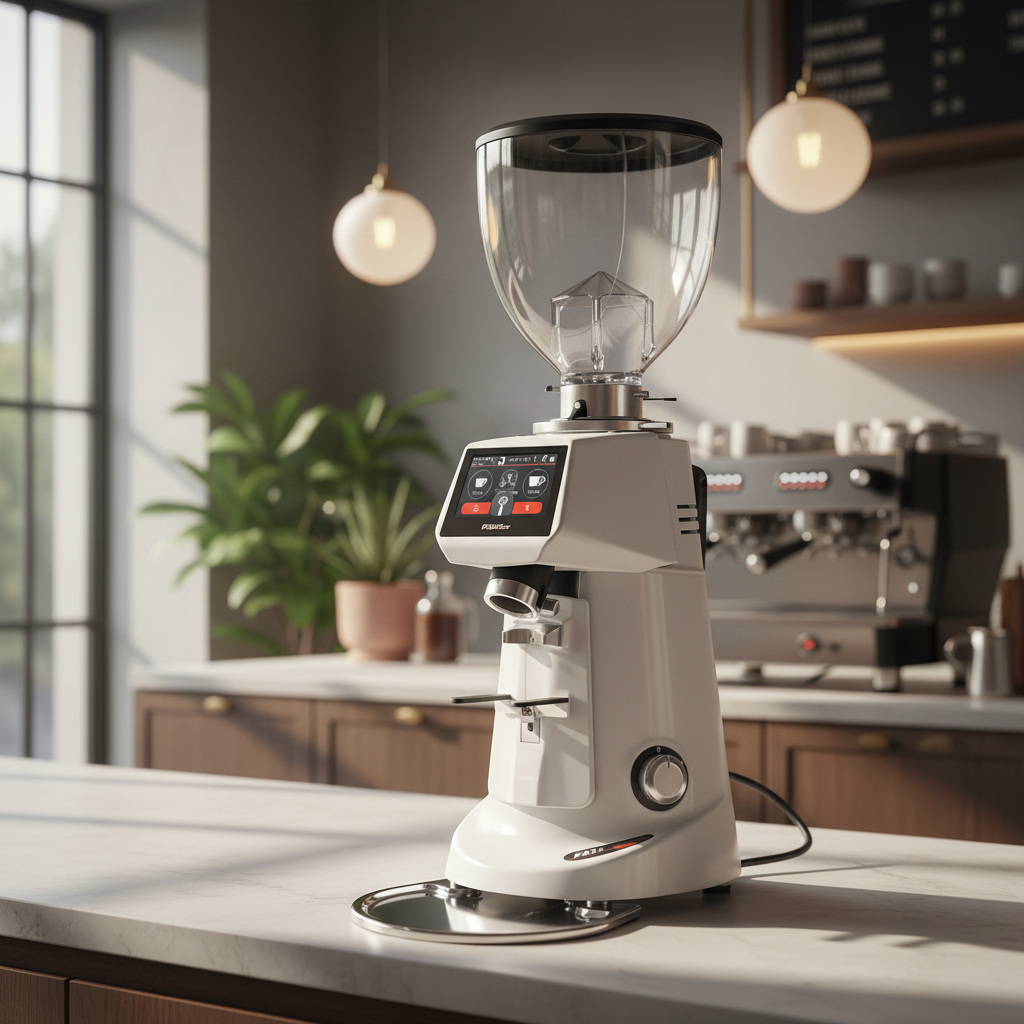 Fiorenzato - F83 E Sense - Commercial Espresso Grinder (White)