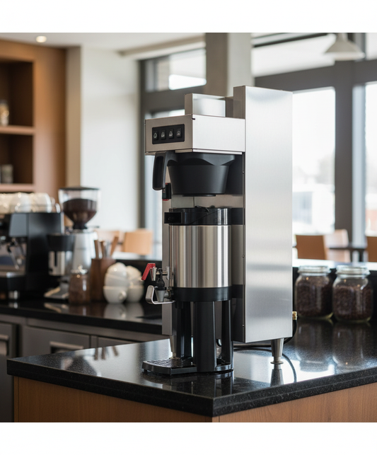 Fetco CBS-1252 Plus Twin Station 1.5 Gallon Coffee Brewer