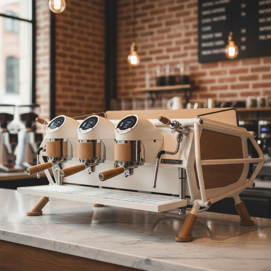 Sanremo Cafe Racer in Professional Café Setting