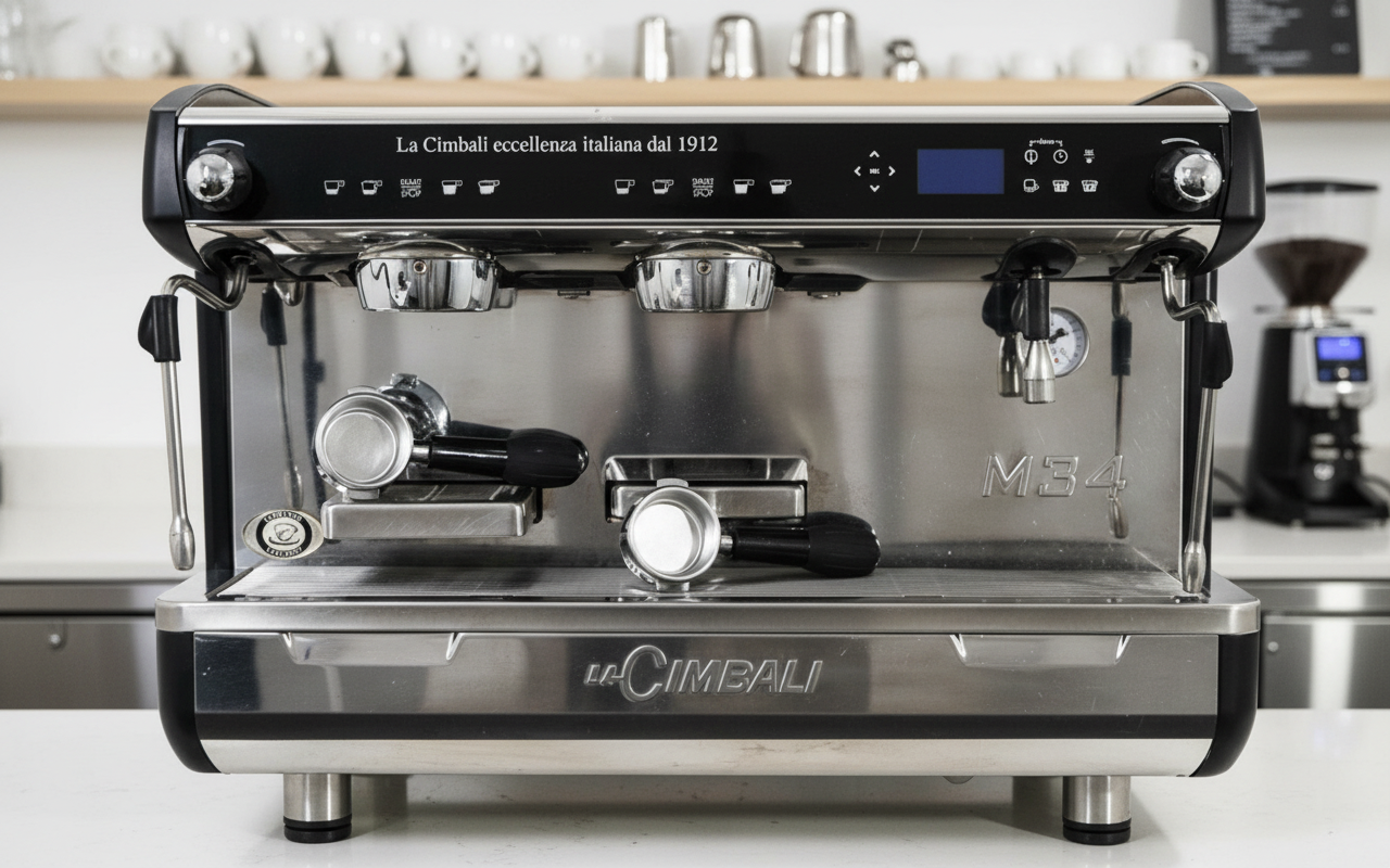 La Cimbali M34 in modern specialty coffee shop