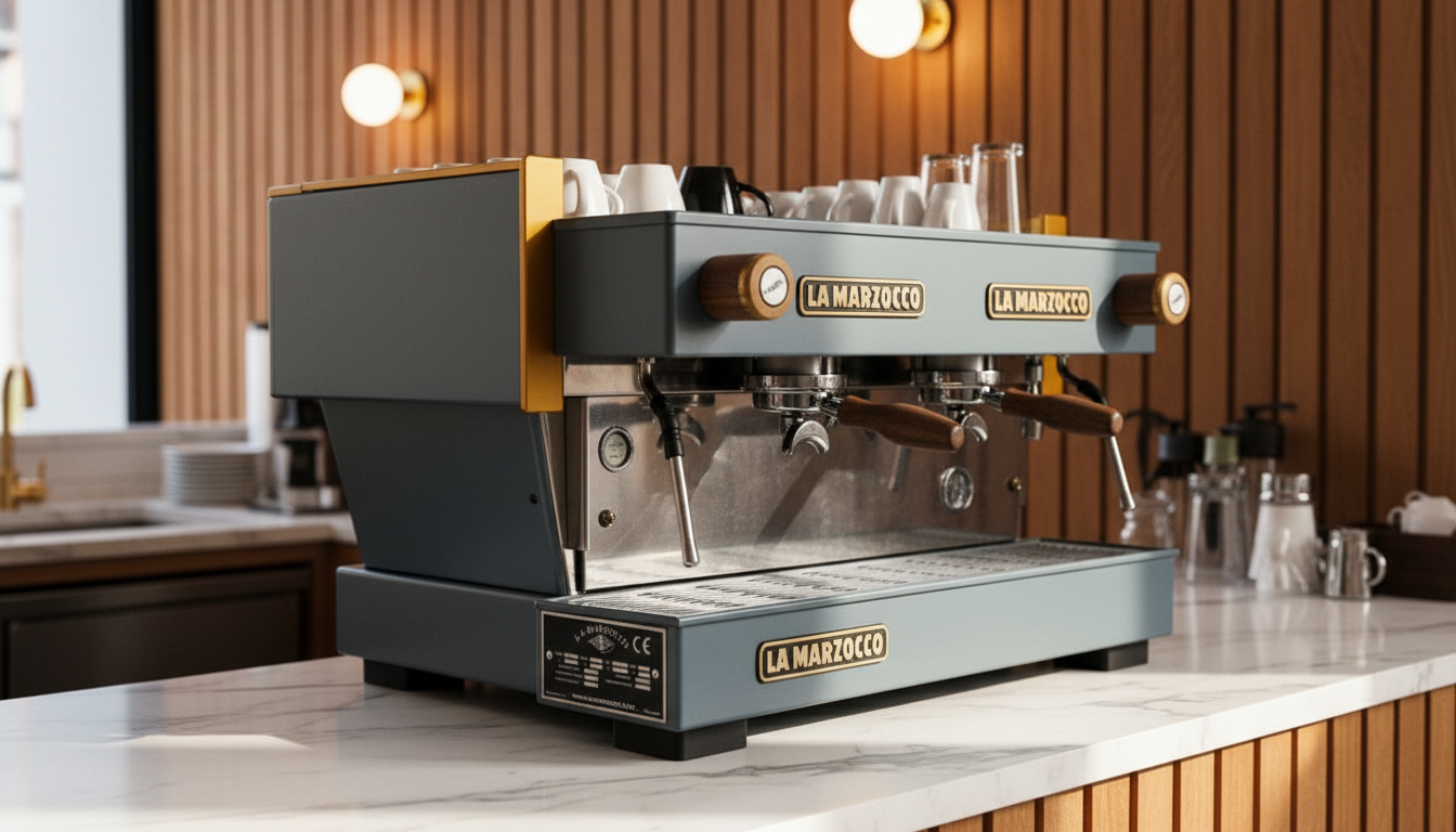 La Marzocco in Elegant Café