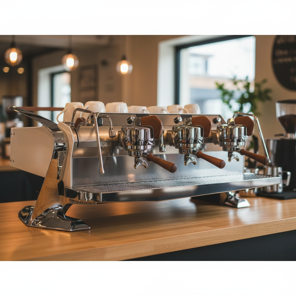 Slayer Steam LPx in Modern Café Setting