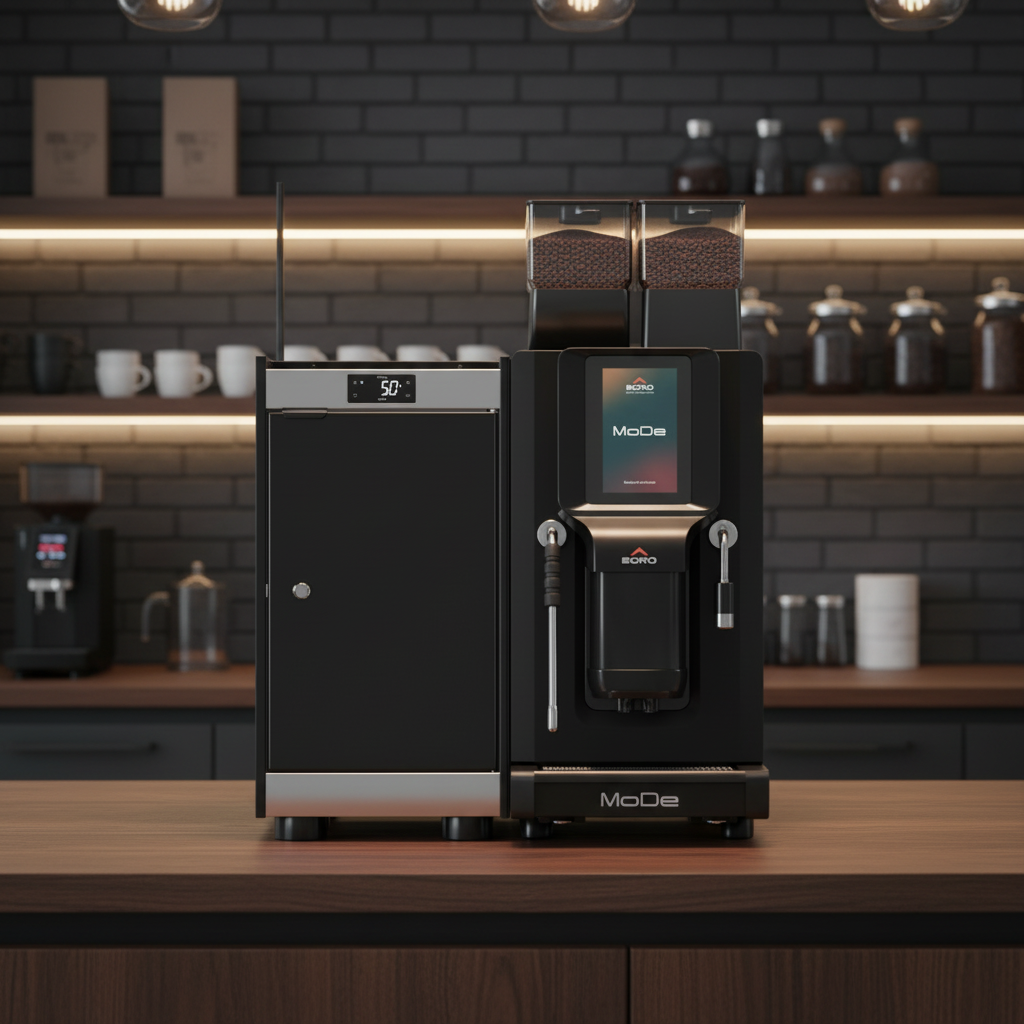 Rancilio Egro MoDe Pro in premium café setting