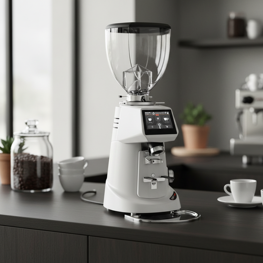 F64 EVO on Modern Cafe Counter
